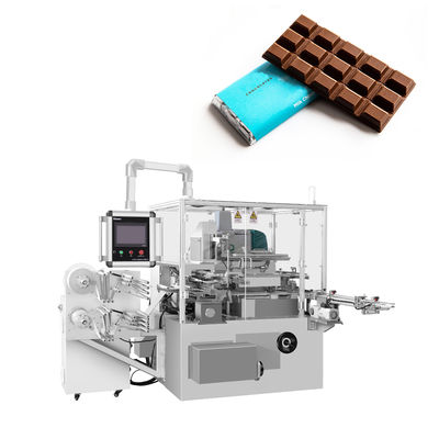 Macchina elettrica a doppio strato per avvolgere la carta di cioccolato e del sapone per prodotti alimentari e bevande