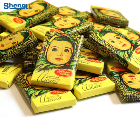 Macchina di confezionamento orizzontale di cioccolato con ingranaggi per un funzionamento regolare e una lunga durata