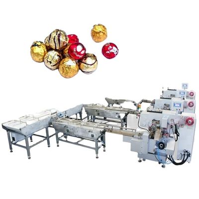 260pcs/min Tresor Dore Tipo di foglio di alluminio confezionamento macchina da cioccolato 1600KG Peso
