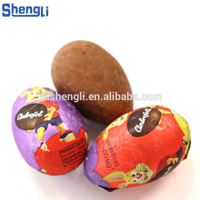 Macchina di avvolgimento a forma di uovo di cioccolato a sfera con funzione completamente automatica