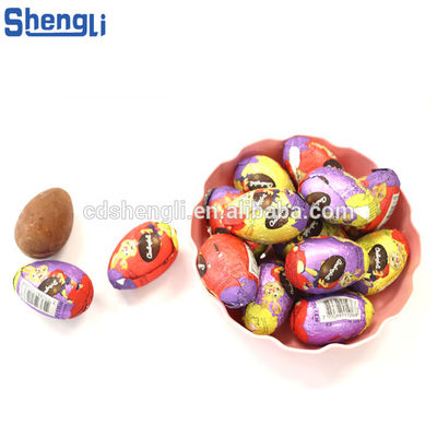 Macchina di avvolgimento a forma di uovo di cioccolato a sfera con funzione completamente automatica