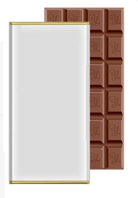 Macchina di imballaggio di barrette di cioccolato completamente automatica con funzione di colla