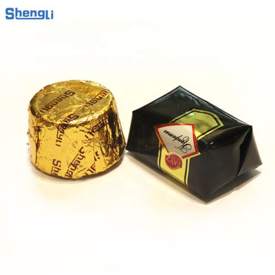 PLC e touch screen controllate FILLING Heart Shape Foil Wrapping Machine per il cioccolato