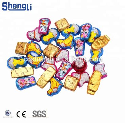 Video di ispezione in uscita della macchina di avvolgimento a forma di orso di cioccolato per negozi di alimenti fornito