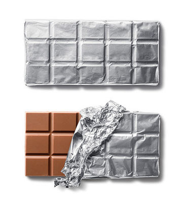 Linea di imballaggio Macchina di imballaggio pieghevole di barrette/tablette di cioccolato con tenuta termica e colla