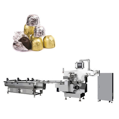 Macchina di avvolgimento completamente avvolta Macchina di avvolgimento automatico per il cioccolato con controllo PLC