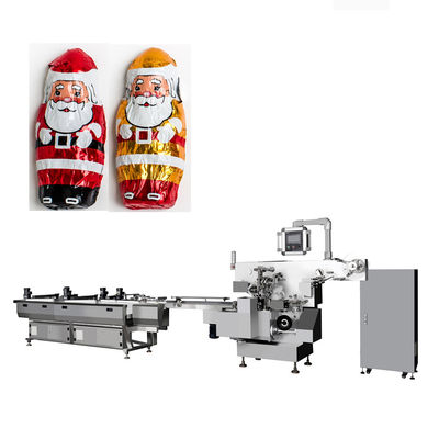 Speed Film Chocolate Packaging Machine con controllo PLC Velocità di imballaggio 200-300pics/min