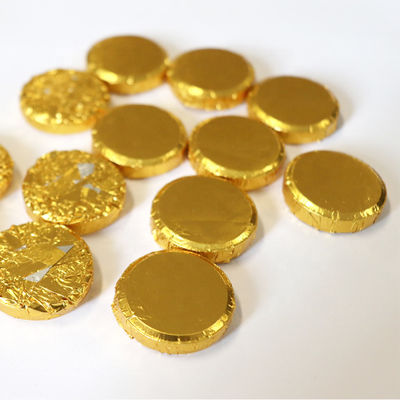 Varietà di forme Monete d'oro Cuccolato avvolgimento macchina di sigillamento per film di imballaggio