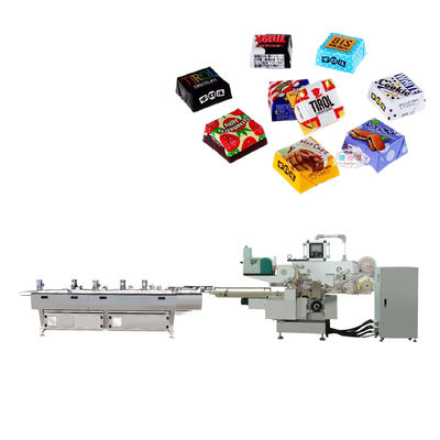 Imballaggio in carta Macchina automatica per avvolgere le barrette di cioccolato OEM