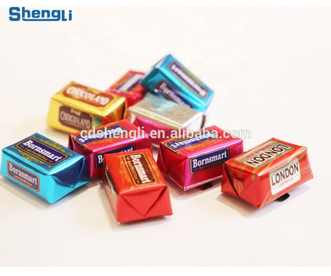 Imballaggio in carta Macchina automatica per avvolgere le barrette di cioccolato OEM