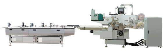SL-SBZB450D Macchina automatica di confezionamento di cioccolato pieghevole con trasportatore per l'avvolgimento della carta