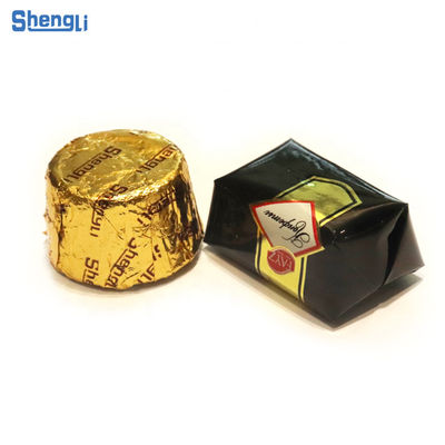 Macchina automatica per avvolgere la carta di alluminio e il cioccolato a 280ppm velocità 380V 50Hz