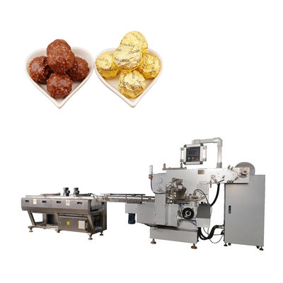 precisione Macchine per imballaggio multifunzione per wafer di cioccolato a sfera di noccioline