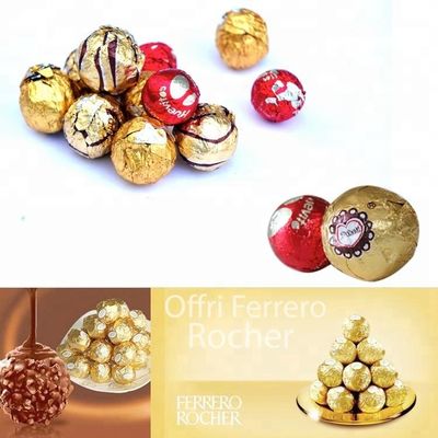 precisione Macchine per imballaggio multifunzione per wafer di cioccolato a sfera di noccioline