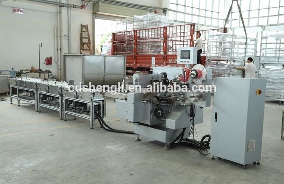 Macchina elettrica a doppia torsione per l'imballaggio di cioccolato per la linea di imballaggio di caramelle