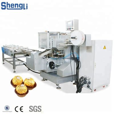 260pcs/min Tresor Dore Tipo di foglio di alluminio confezionamento macchina da cioccolato 1600KG Peso