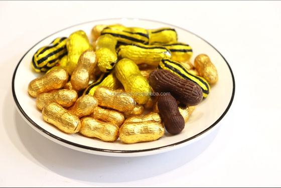 Macchina di avvolgimento di fogli di uova a sfera di cioccolato completamente automatica per la linea di lavorazione alimentare