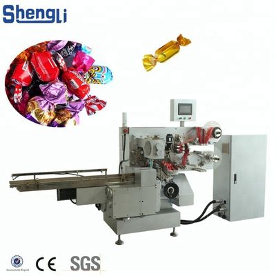 Macchine di imballaggio automatiche ad alta velocità con confezionamento a singolo giro di caramelle al cioccolato