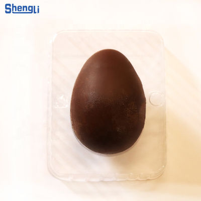 Macchina semiautomatica per imballaggio di pelli di cioccolato per pelli di cioccolato buche
