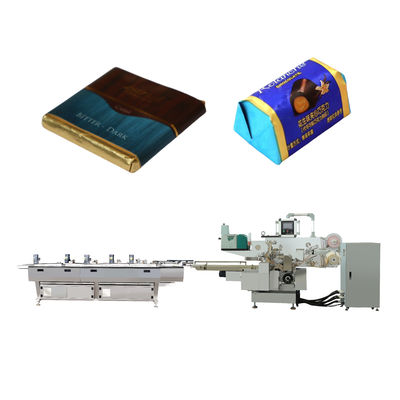 Condizione Macchina di imballaggio per compresse per prodotti dolci a tenuta orizzontale automatica