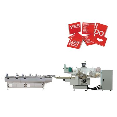 Macchina per avvolgere le compresse per dolci di cioccolato controllata da un servo touch screen PLC